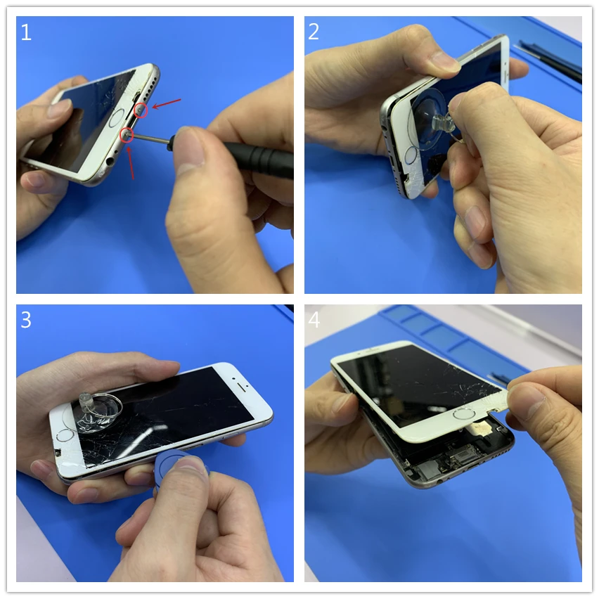 Класс AAA+++ для iPhone 6 6S 7 8 Plus lcd с 3D сила кодирующий преобразователь сенсорного экрана в сборе для iPhone 5 5S дисплей без битых пикселей