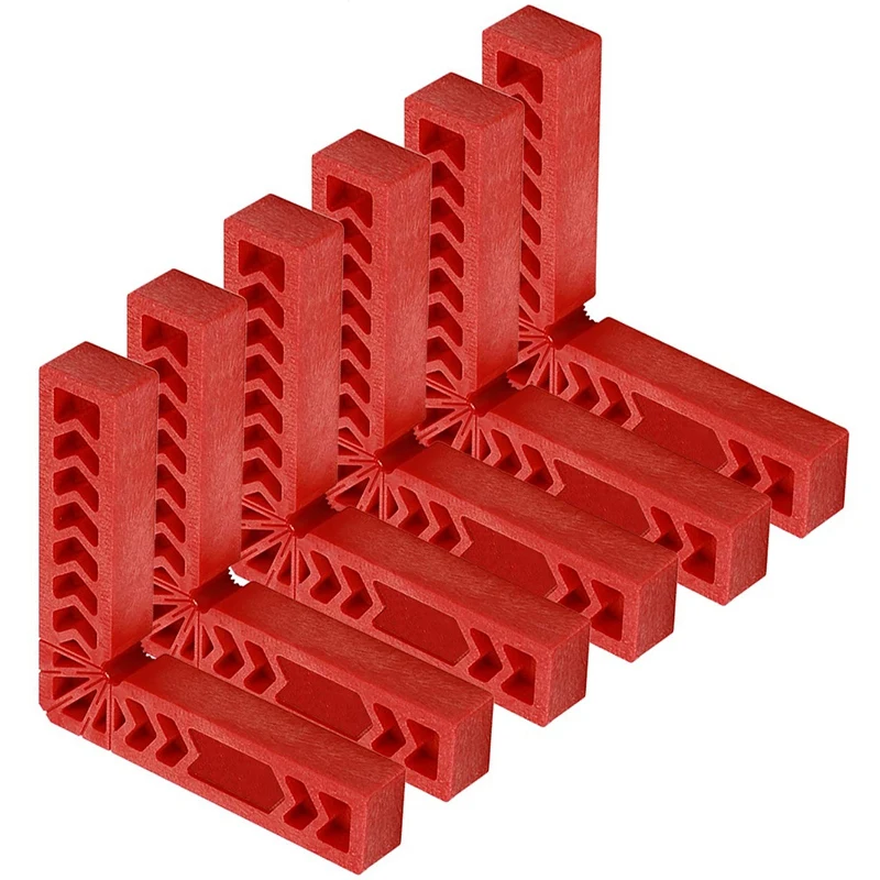 6 PCS 6-Inch 90 Degree Positioning Cube Right Angle Fixture Woodworking Clamping Square Tool for Photo Frames | Инструменты