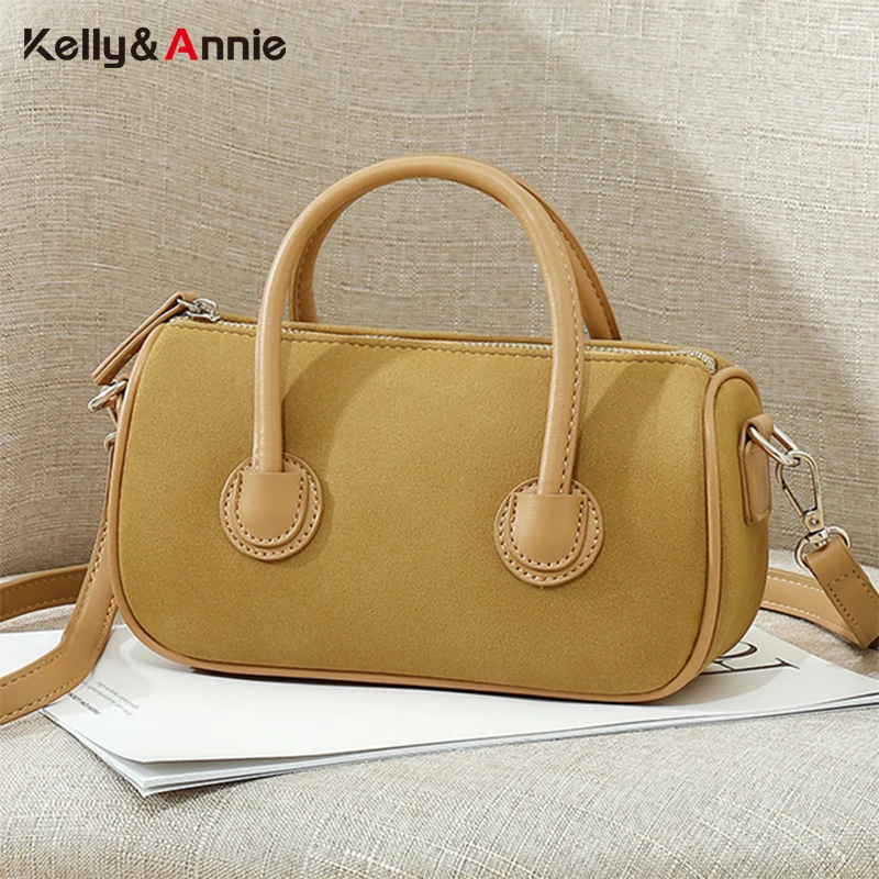 

Luxury Small Shoulder Bags Women Soft PU Grind Arenaceous Leather Crossbody Bags With Short Handle Ladies Purses Fashion Handbag