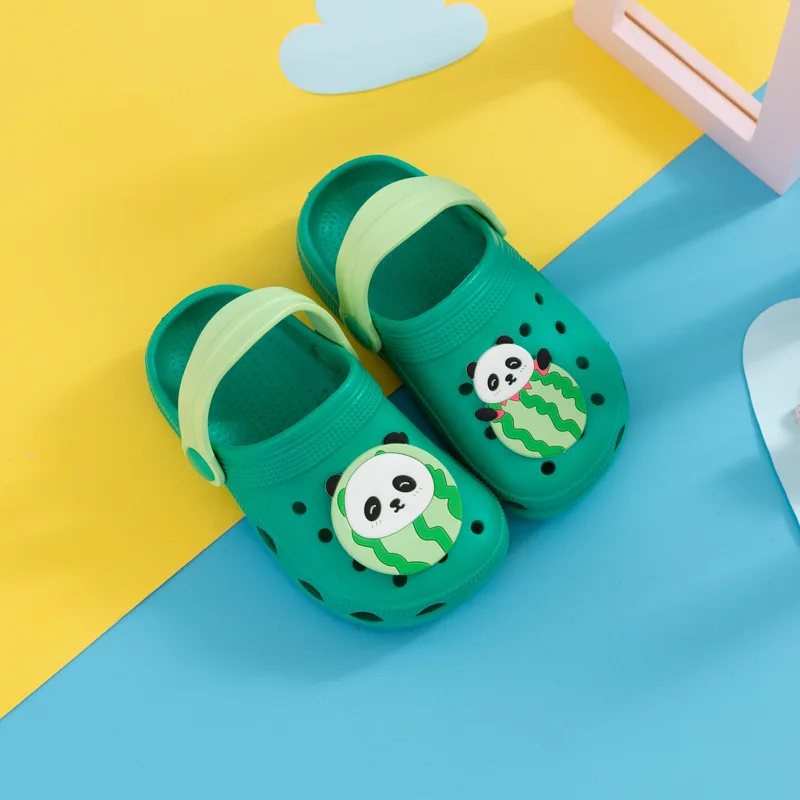 

2021 Children Cartoon Cave Shoes, Men's Girls Beach Summer Children's Slippers, Antiskid Soft Bottom, Baby Bathrooms Cold Towing