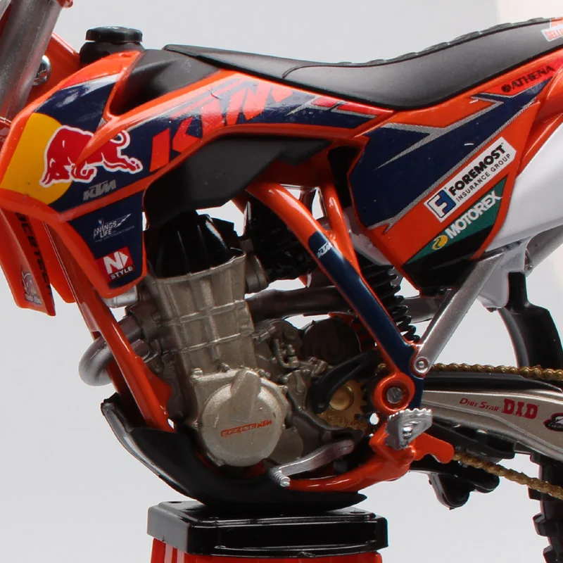 1/12 весы Automaxx KTM SX-F 45 № 1 Райан данжи redbull enduro dirt bike мотоцикл напитка red bull от производителя литья под давлением модель игрушка для детей