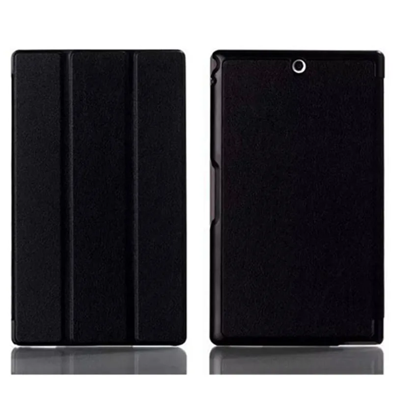 Трехскладной кожаный чехол подставка для Sony Xperia Z3 Tablet Compact SGP611 SGP621 SGP641 8 дюймовый