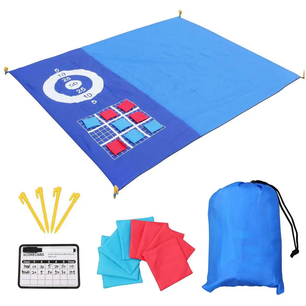 

Beach Mat Magic Sand Beach Towels Blanket Portable Anti Sand Matl Beach Mat With Pockets Dropshipping Camping Mat