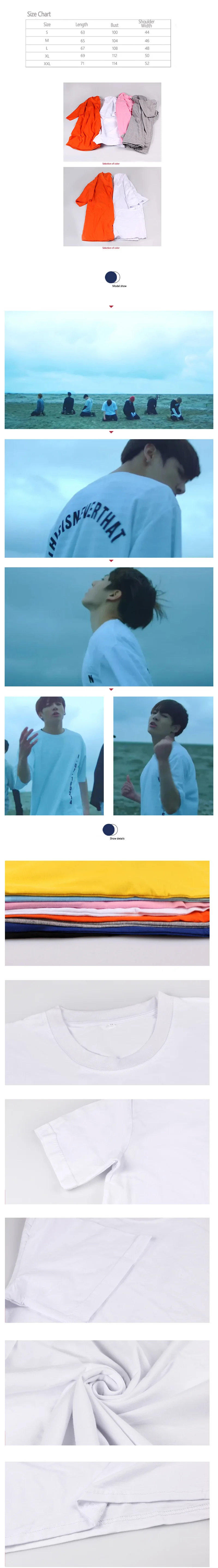KPOP Bangtan Boys Save Me THISISNEVERTHAT футболка с короткими рукавами Love Yourself альбом карта душа Persona SUGA JIMIN LJJ567