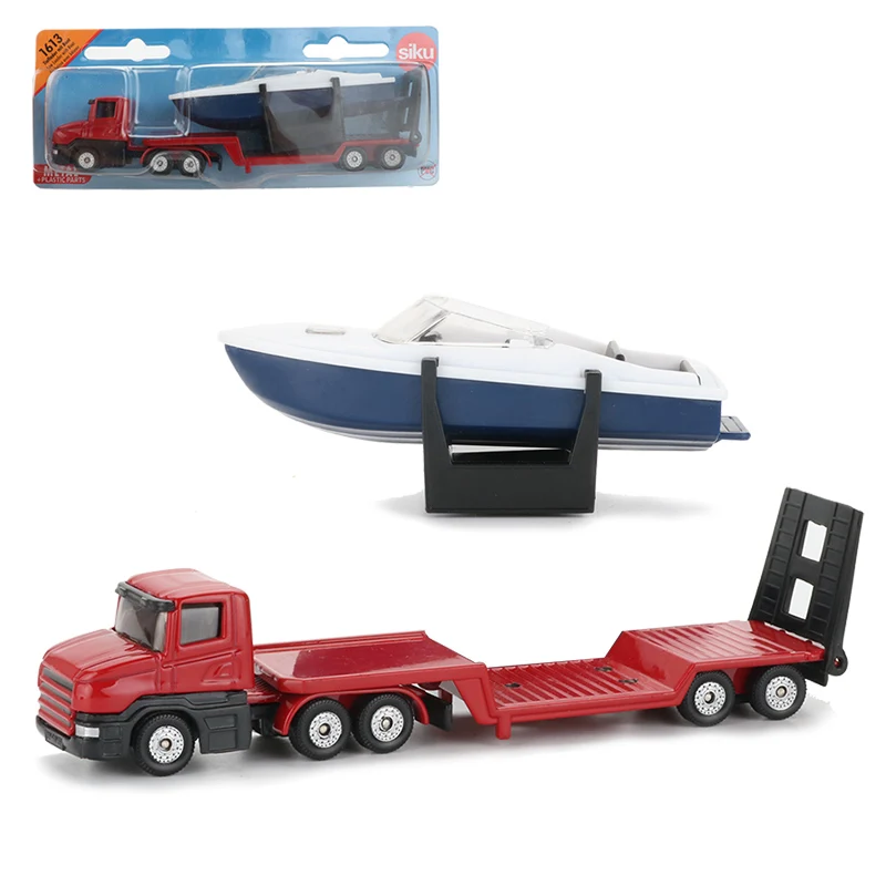 Siku с фронтальным погрузчиком игрушечный трейлер модели тракторов строительная