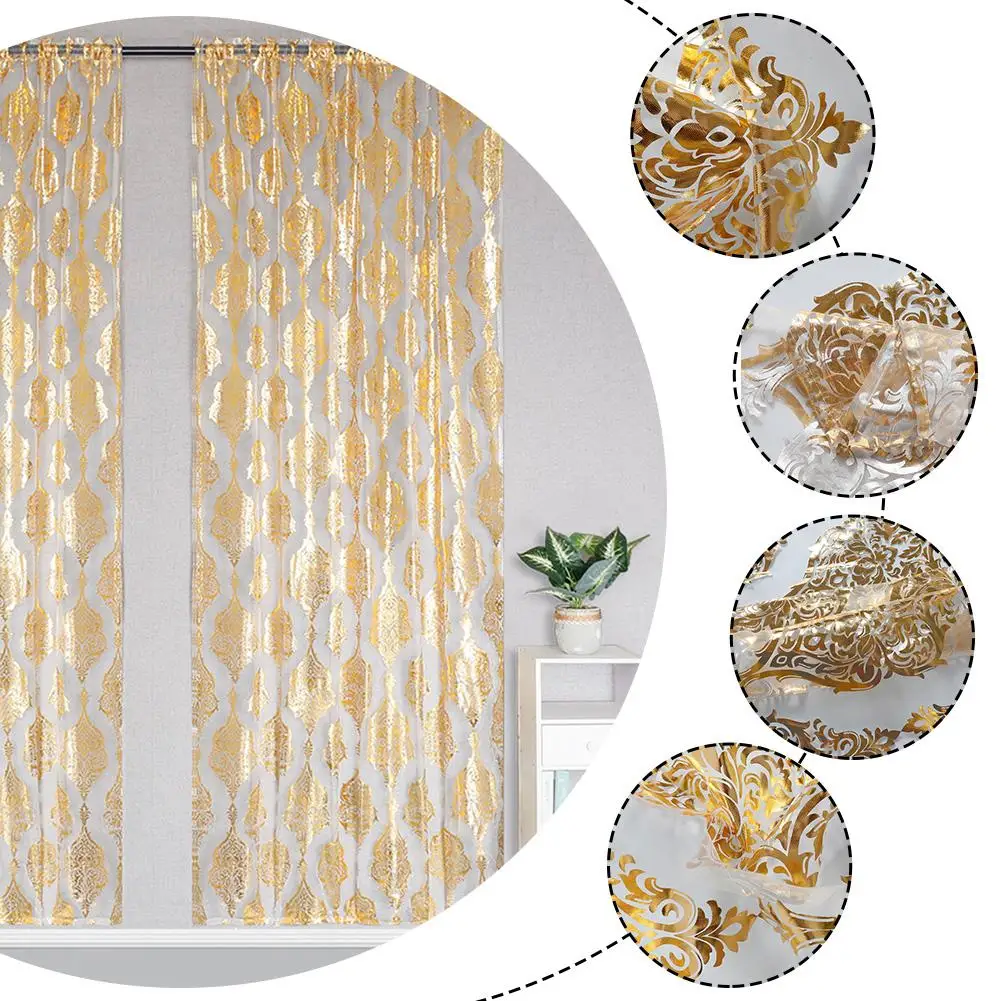 1 шт. 100*200 см прозрачная занавеска вуаль полупрозрачная из тюля с алюминиевой