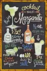 Новый металлический постер для коктейлей Маргарита, винтажный металлический жестяной знак 8x12 дюймов, ретро искусство, домашний бар, паб, гараж, магазин, Настенный декор