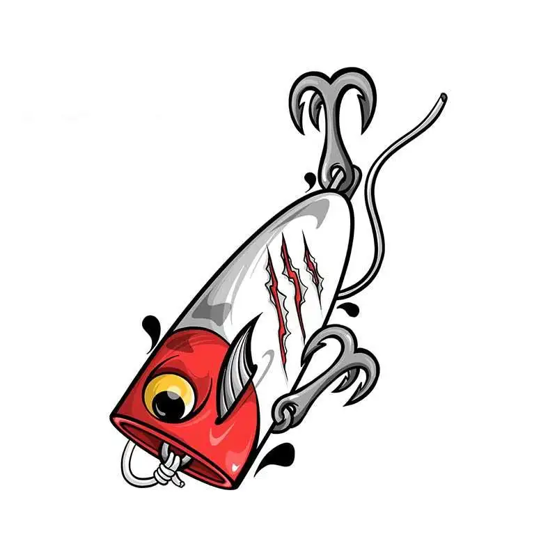 

JuYouHui внешние аксессуары, наклейка для творчества, рыбалки, приманка, автомобильные наклейки, виниловые водонепроницаемые наклейки на окна багажника ноутбука