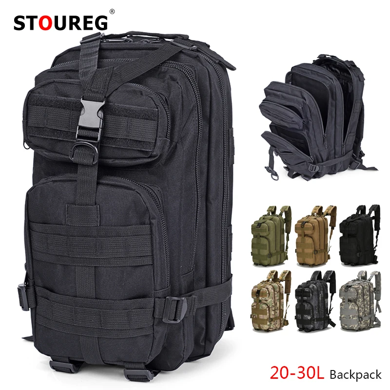 Мужской военный тактический рюкзак для рыбалки нейлоновый Многофункциональный