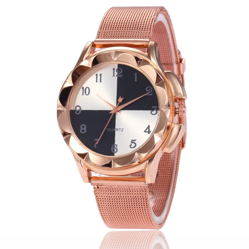 

100pcs/lot hot when running ladies creative quartz watch fashion casual net with student watches