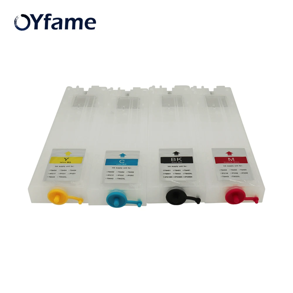 Картридж с чернилами OYfame T9451 T9441Ink чипом ARC комплект для заправки принтера Epson Staff Pro
