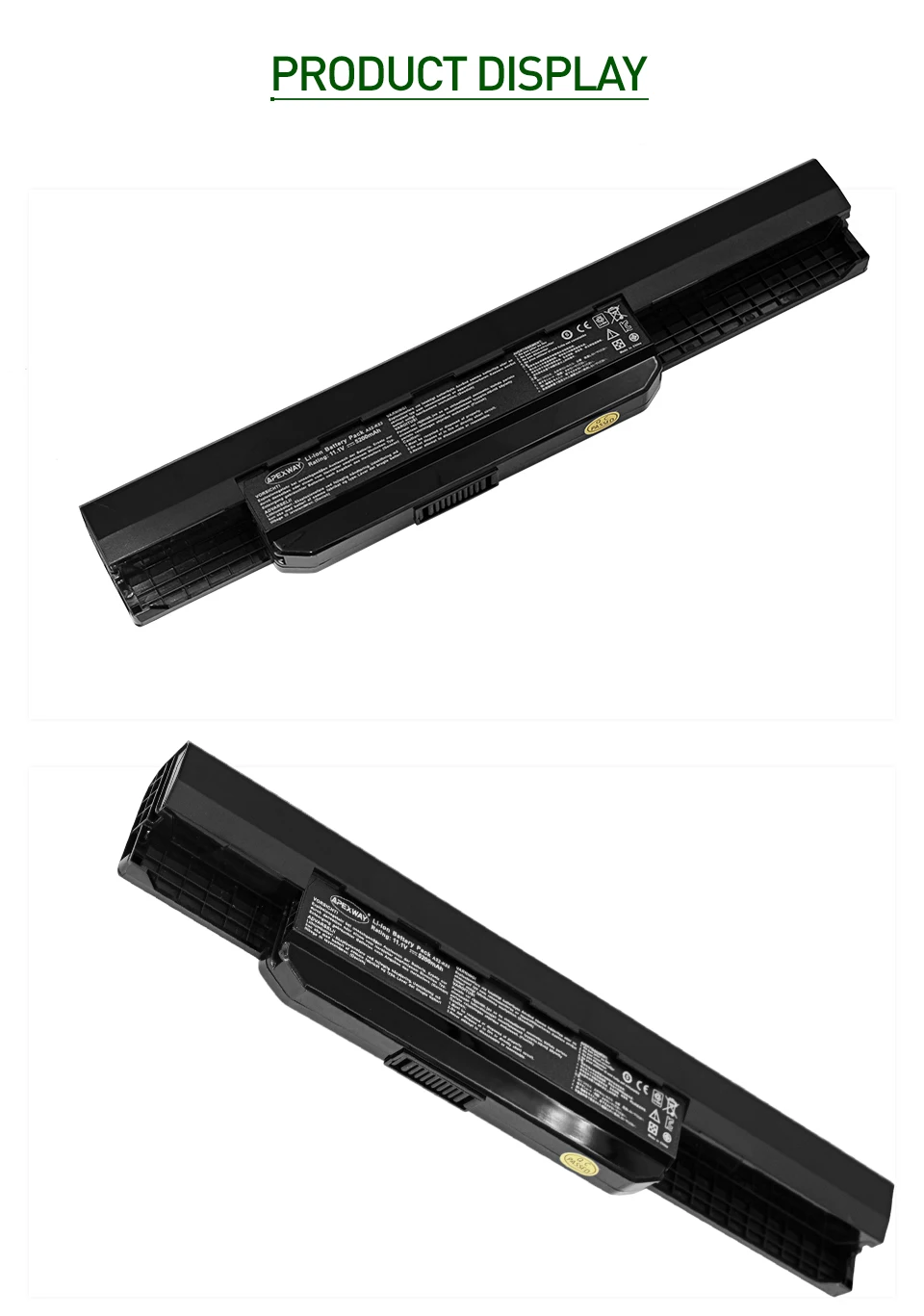 ApexWay 11,1 v A32-k53 Аккумулятор для ноутбука asus a32 k53 K53SV K53 K53B K53BY K53E K53F K53J K53S K53SD K53SJ x54h k53t