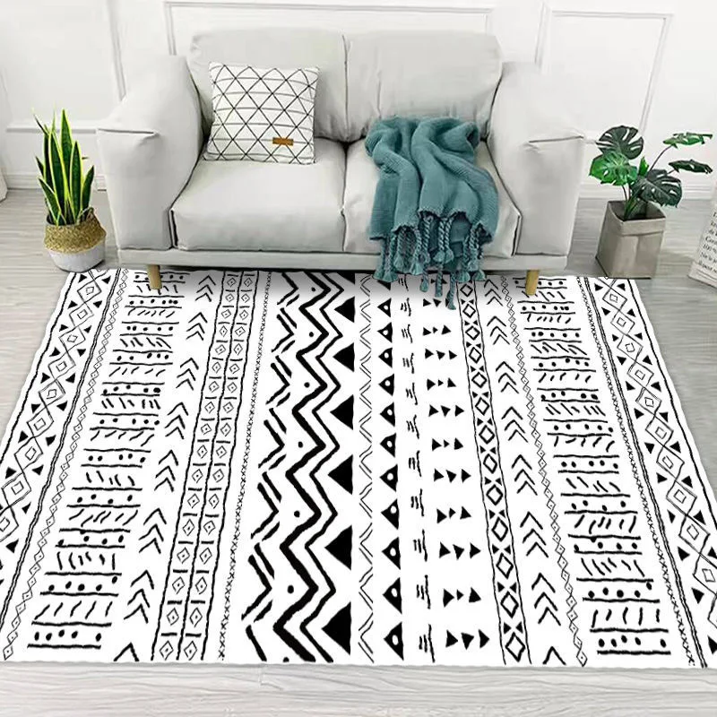 Ковры в стиле бохо Нескользящие Коврики для спальни гостиной кухни с