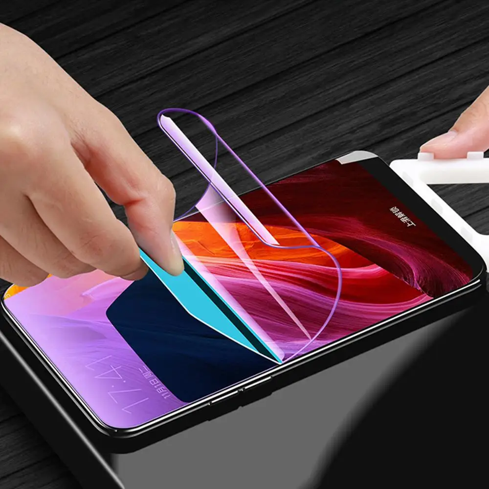 9D анти синий свет мягкий полный Чехол гидрогель защита для экрана Huawei Magic 2