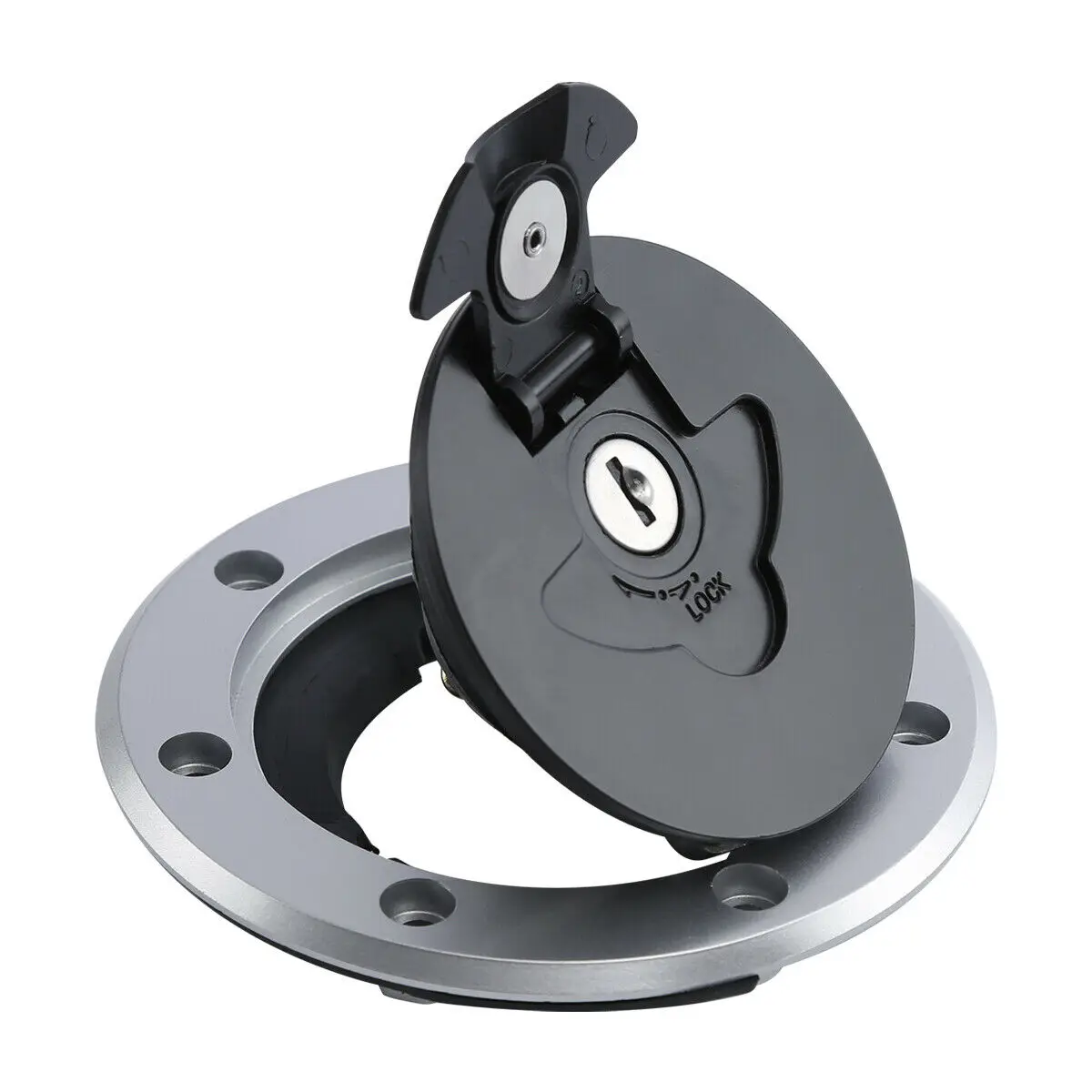 Крышка топливного бака мотоцикла крышка крышки блокировки ключа для Kawasaki Ninja ZX6R