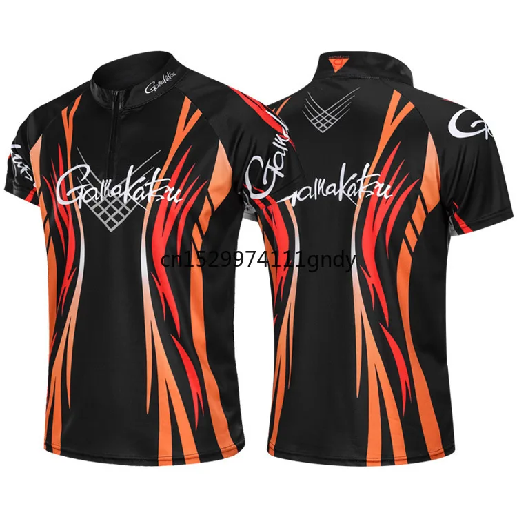 Мужской жилет для рыбалки Gamakatsu Влагоотводящая дышащая футболка с коротким