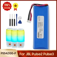 100 original battery p5542100 p for jbl pulse2 pulse3 6000mah replacement battery 6000mah tools