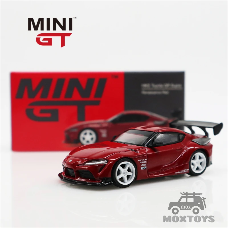 

MINI GT 1:64 HKS Toyota GR Supra Renaissance Red Diecast Model Car