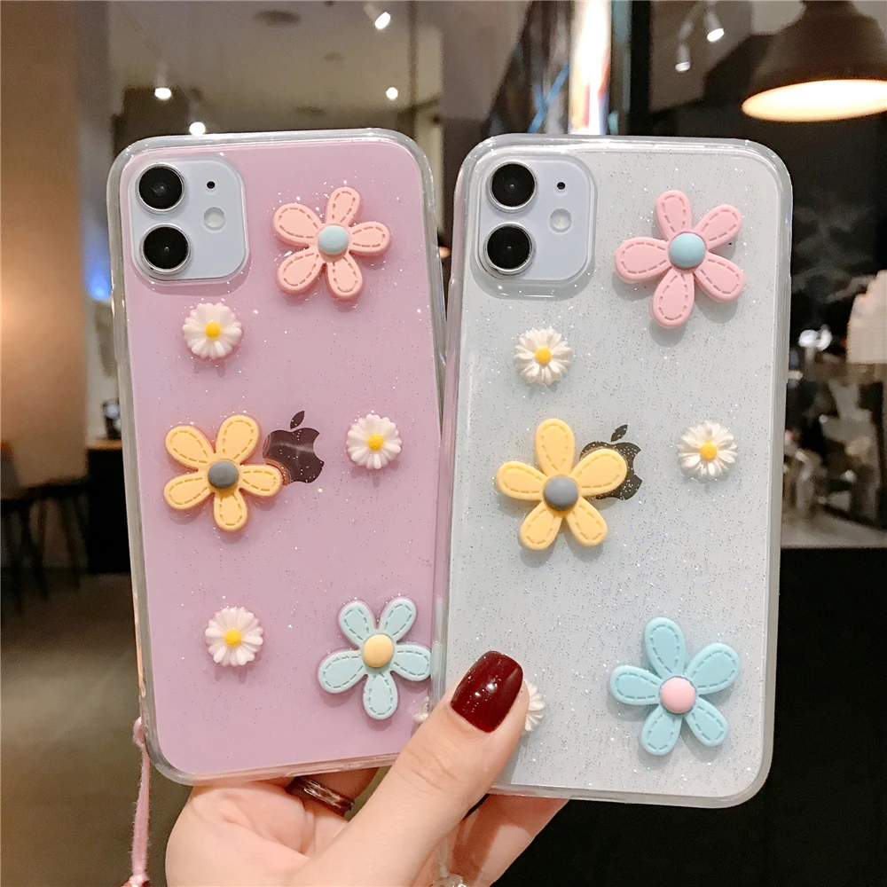 

Fresh flowers Soft Phone Case For Samsung A51 A71 A50 A70 A80 A90 5G A81 A91 S8 S9 S10E S20 Plus 8 9 10 M40S M60S M80S