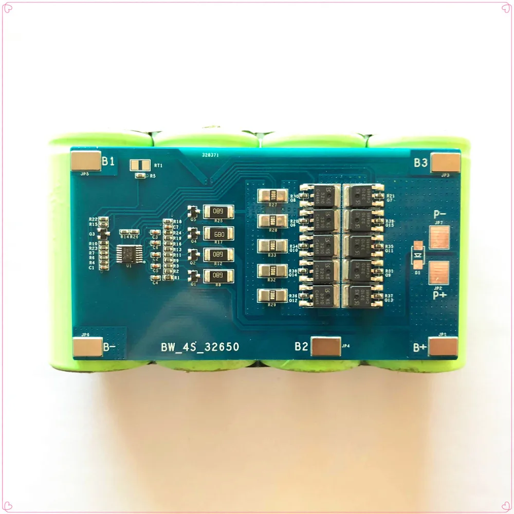 Чехол Lifepo4 для хранения 32650 32700 26650 26700 коробка 4S 30 А BMS 12 В источник бесперебойного