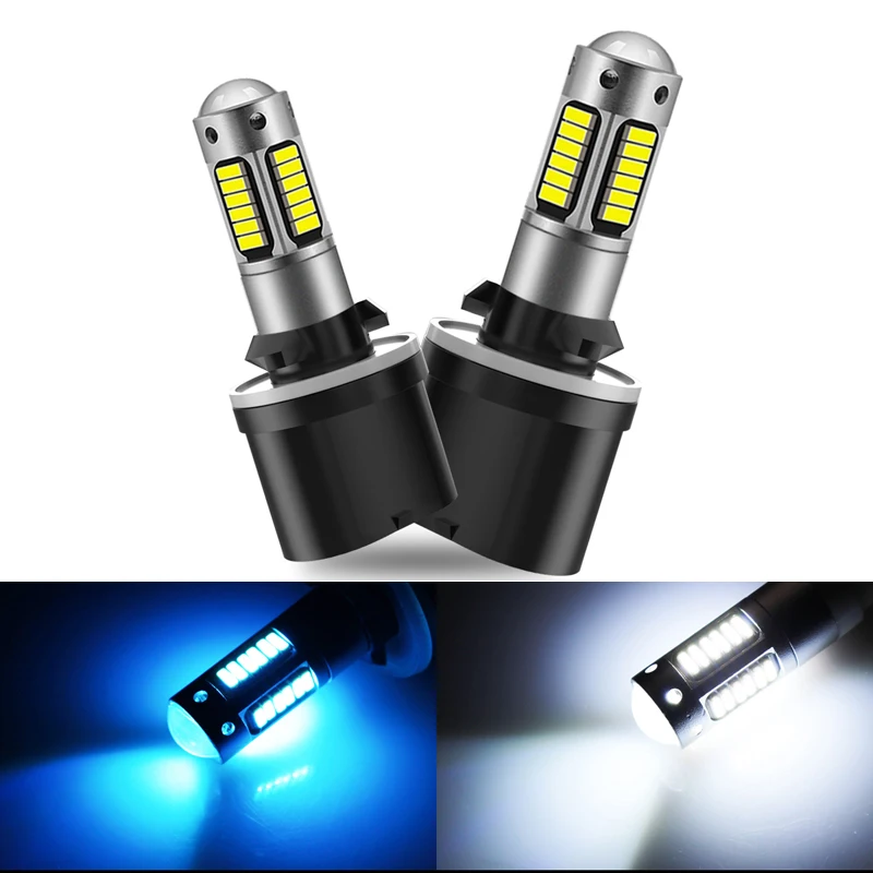 

2x Super Bright 880 H27 Led Car Fog Lamp 4014 Chips 30smd Car Fog Lights Day Driving Running Light Automobiles Lamp 12v