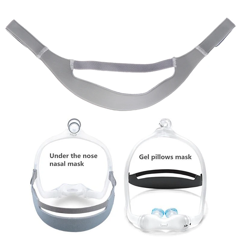 

Универсальная повязка на голову против храпа, полная маска для замены CPAP, головной убор для CPAP, апноэ во сне, храп, забота о здоровье