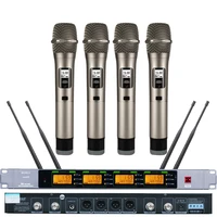 skm9000 4 handheld digital wireless stage ktv dj karaoke microphone system ew400 radio uhf 400 channel