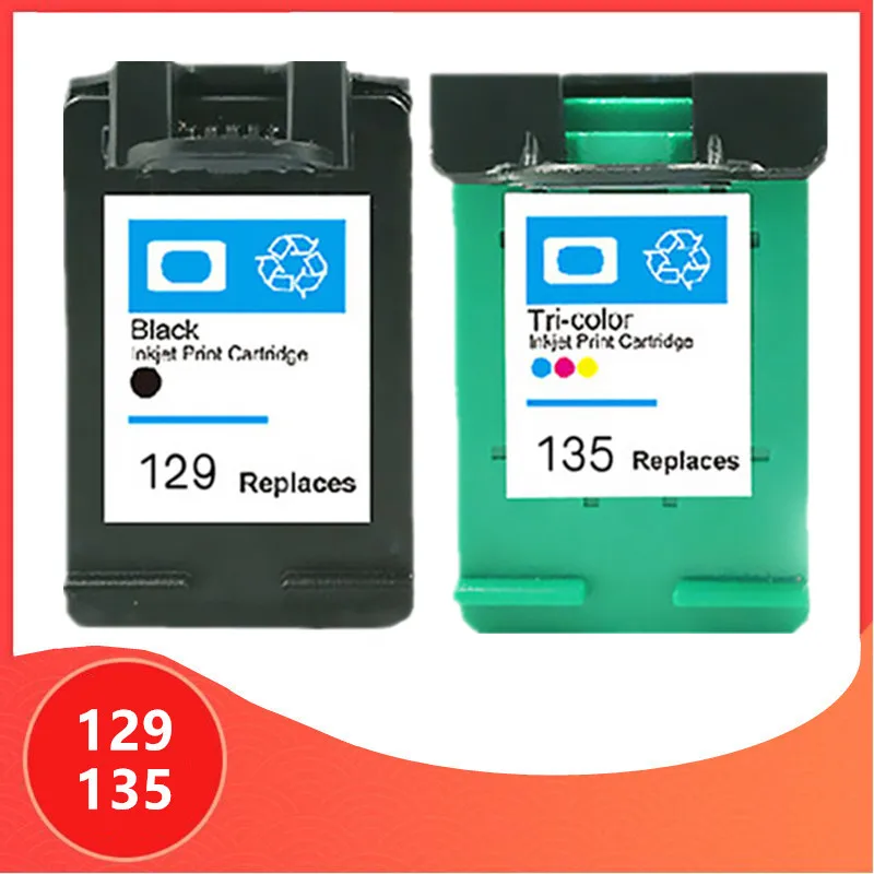 Картридж совместимый с принтером hp 129 135 для принтера Deskjet C4183 5943 6943 6983 D4163 2575 |