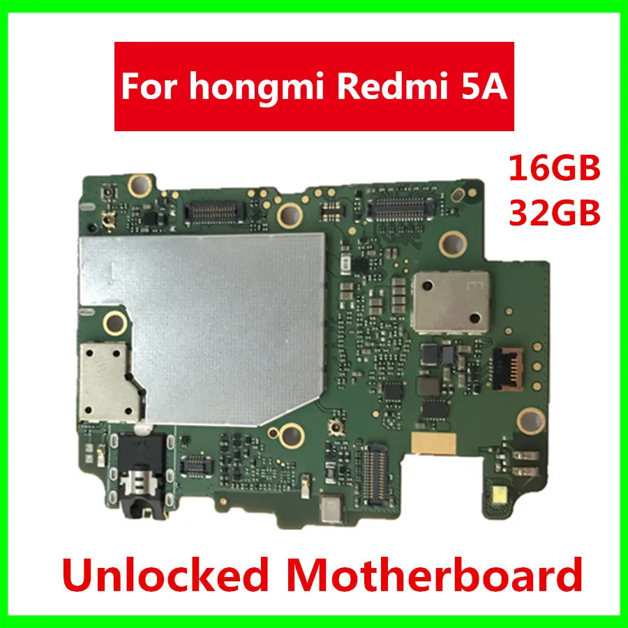 Материнская плата для hongmi Redmi 5A 16 ГБ 32 100% протестированная | Мобильные телефоны и