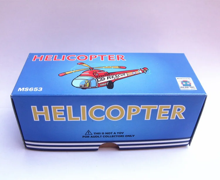 

[Funny] Adult Collection Retro Wind up toy Metal Tin The propeller aircraft Mechanical toy Clockwork toy figures model kids gift