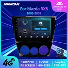 Автомагнитола 2DIN Android 10 для Mazda RX8 RX-8 2003-2008, GPS-навигация, стереоприемник, Автомобильный мультимедийный плеер, автомобильное радио, автомобильное стерео