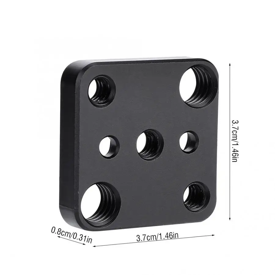 БЫСТРОРАЗЪЕМНАЯ пластина из алюминиевого сплава Внешняя Монтажная для камеры с