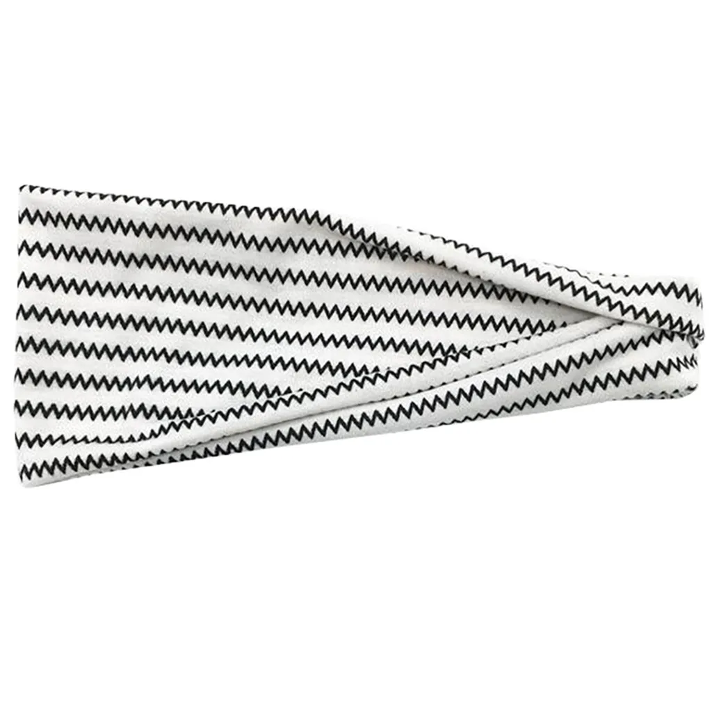 Женская спортивная лента для волос при занятиях йогой головная повязка