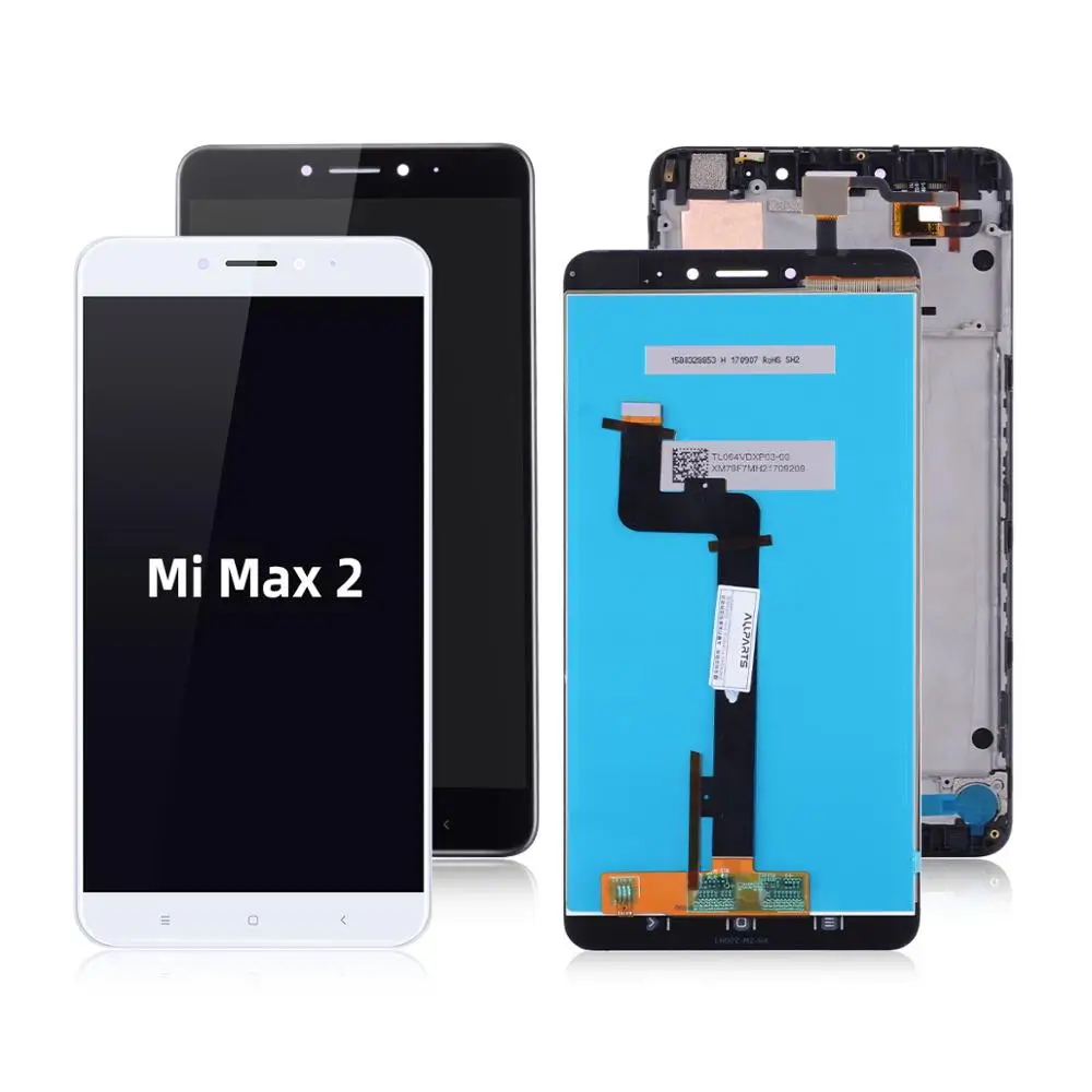 10 касаний 6 44 &quotОригинальный ЖК-дисплей для Xiaomi mi Max 2 сенсорный экран с рамкой