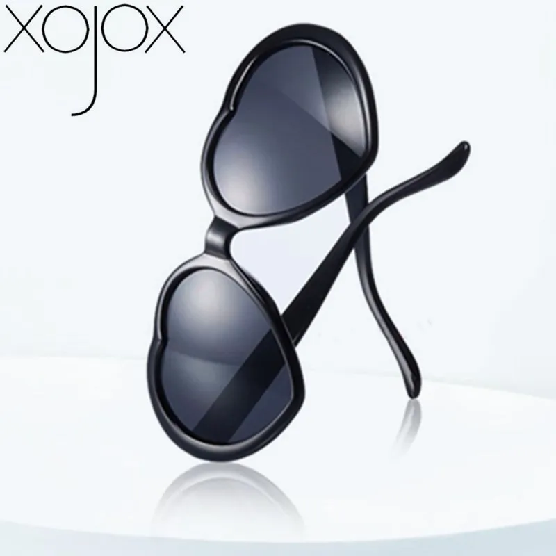 Любовь в форме сердца очки солнцезащитные Для женщин Брендовая Дизайнерская