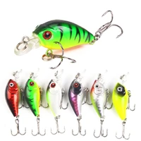 rock little fat man topwater minnow bait 4 5cm3 8g artificial bait for cocked bass fishing lures