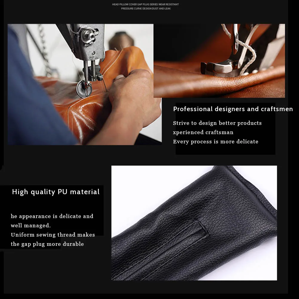 

Car Styling Seat Neck Pillow Protection PU Auto Headrest Support Rest Travelling Car Headrest For BMW Supplies Shoulder Suit