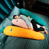 100140cm cactus strawberry carrot plush body pillow toys long plushie cartoon stuffed dolls kids sleeping mate soft cushions