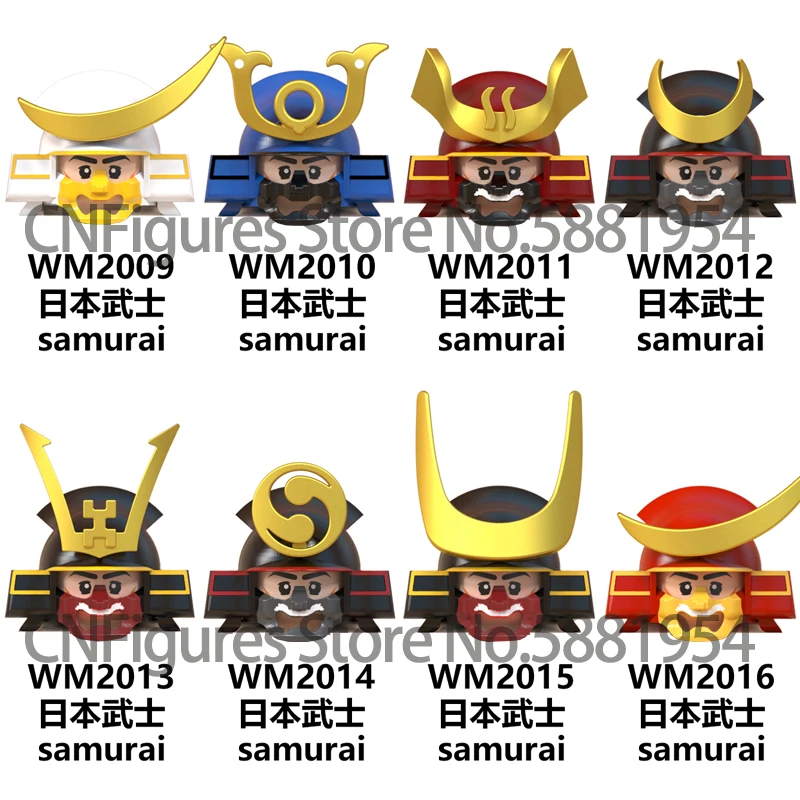 Фигурка героя японской команды самурая WM6096 Ronin Warrior шлем броня оружие аксессуары