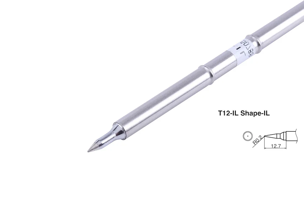 FINDAMAZE T12 тонкий острый Тип Железный наконечник T12-ILS B BL B2 I IL для FX951STC и STM32 OLED паяльная станция