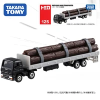 takara tomy alloy car model toy no 125 logging long truck 879541 simulation alloy car model childrens toy gift alloy car model