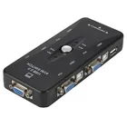 Один на четыре порта USB2.0 KVM Switch OEM Автоматическая функция мониторинга Поддержка порта горячей замены
