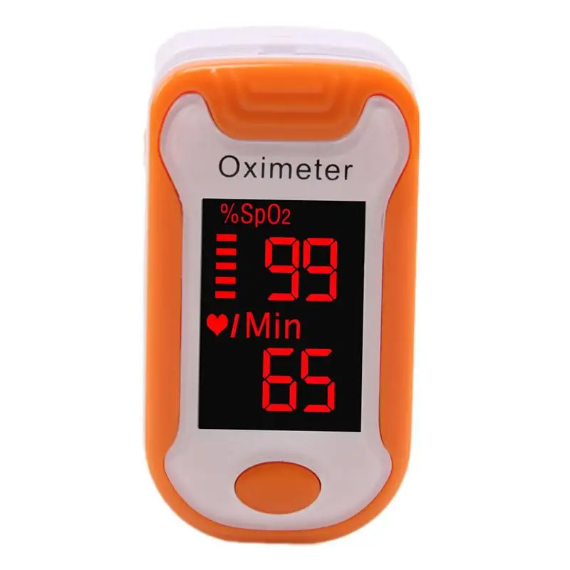 

Пульсоксиметр на кончик пальца, Оксиметрия, Оксиметр в крови, монитор сердечного ритма, SpO2, оксиметрический монитор (оранжевый без батареи)