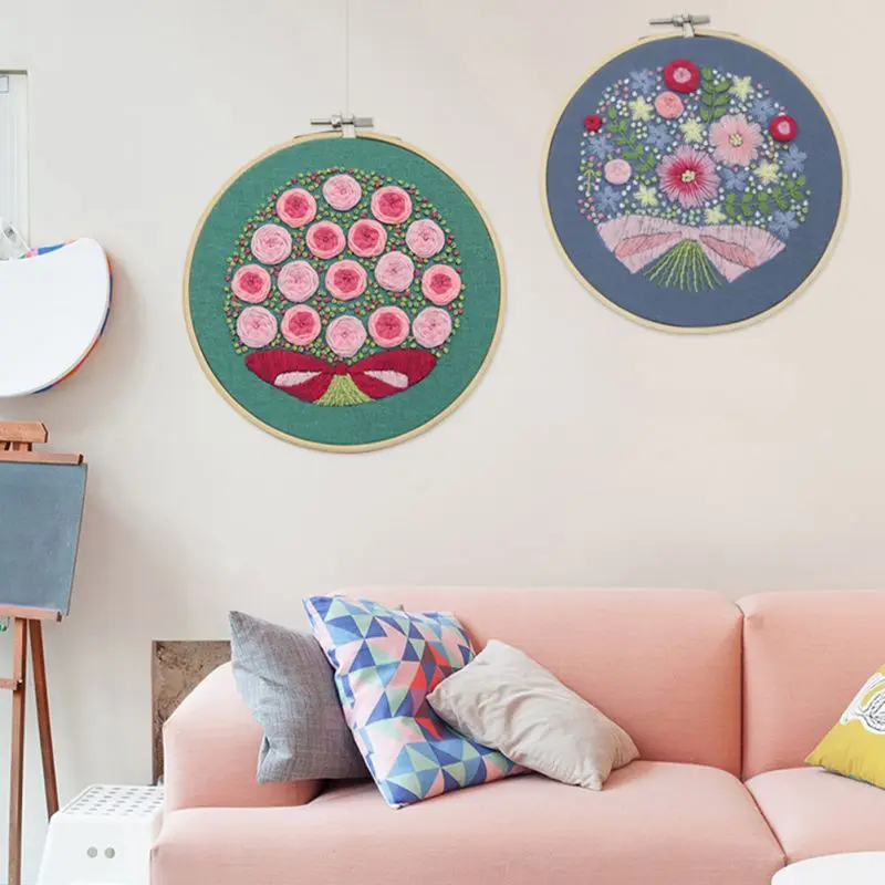 Набор лент для вышивания сделай сам милые маленькие маргаритки домашняя вышивка