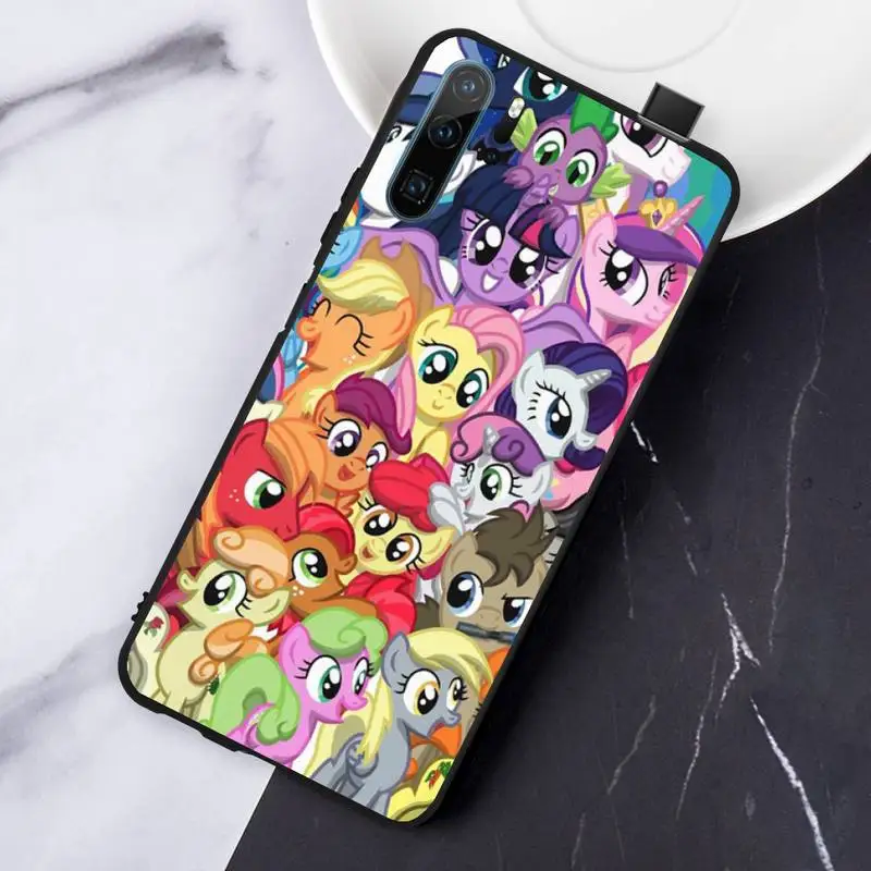 

Unicorn cute my little pony Phone Case For Huawei P 9 8 10 40 Mate 30 Honor 8 8A 20 20s 9x nova 6se 5t Y9s PSMART lite pro 2017