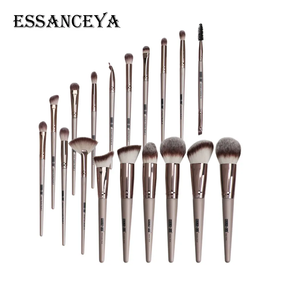 ESSANCEYA Новая мода профессиональный макияж кисти для макияжа кисточки 15/18/20 шт глаз для пудры, основы, кисти для макияжа, для румян Набор для Красота