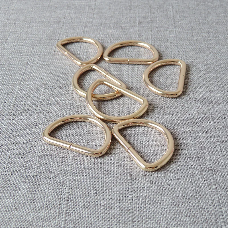 Металлическая пряжка D-образные кольца для рюкзака сумки ошейника поводка