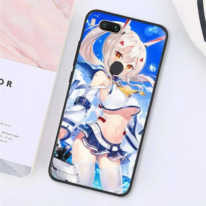 

Bremerton Azur Lane anime Phone Case For Xiaomi Redmi note 7 8 9 t max3 s 10 pro lite cover funda coque shell