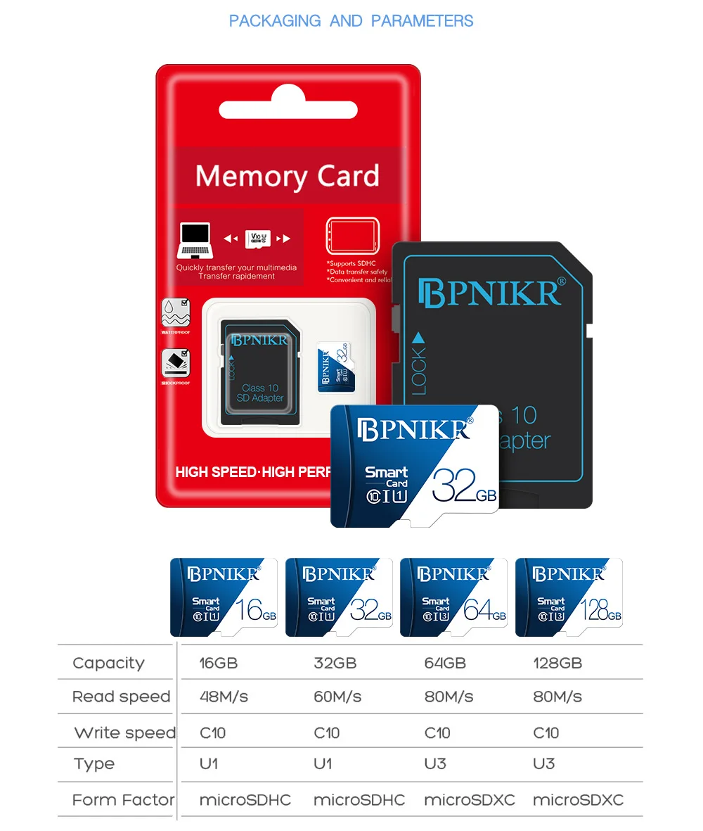 Оригинальная карта памяти micro sd класса 10 32 ГБ 16 ГБ 8 ГБ SDHC MicroSd карта cartao de memoria 64 Гб 128 ГБ SDXC TF карта с sd-адаптером