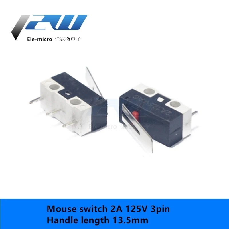 10 шт. 1A 2A 125V AC кнопка мгновенного микро концевой выключатель Мышь переключатель 3